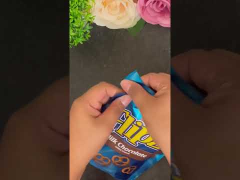 Filling Platter with Sweets | Flipz Milk Chocolate #shorts #satisfying #asmr #chocolate #platter