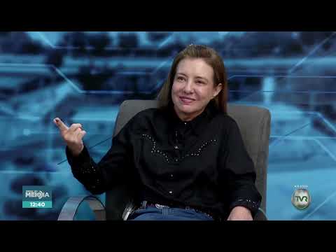Entrevista com prefeita de Várzea Grande Flávia Moretti
