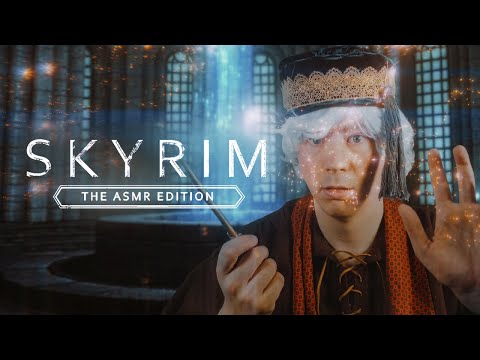 Skyrim 🧙 Magic Lesson 🧙 ASMR Fantasy Roleplay