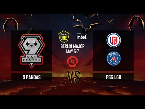 Dota2 - 9 Pandas vs PSG.LGD - Game 1 - ESL One Berlin 2023 - Group A