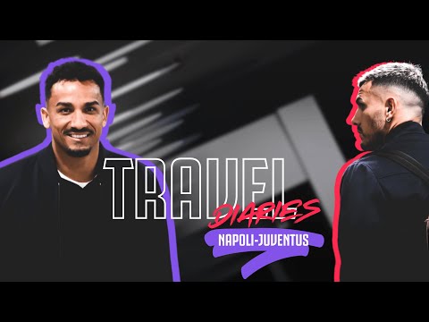 DI MARIA, PAREDES AND THE TEAM ON THEIR WAY TO NAPOLI | JUVENTUS TRAVEL DIARIES
