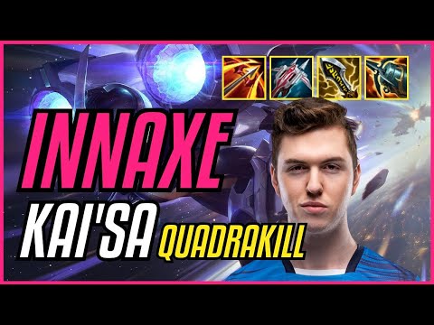 INNAXE - KAI'SA vs COMP - XAYAH ADC - EUW CHALLENGER - PATCH 11.10 PENTAKILL