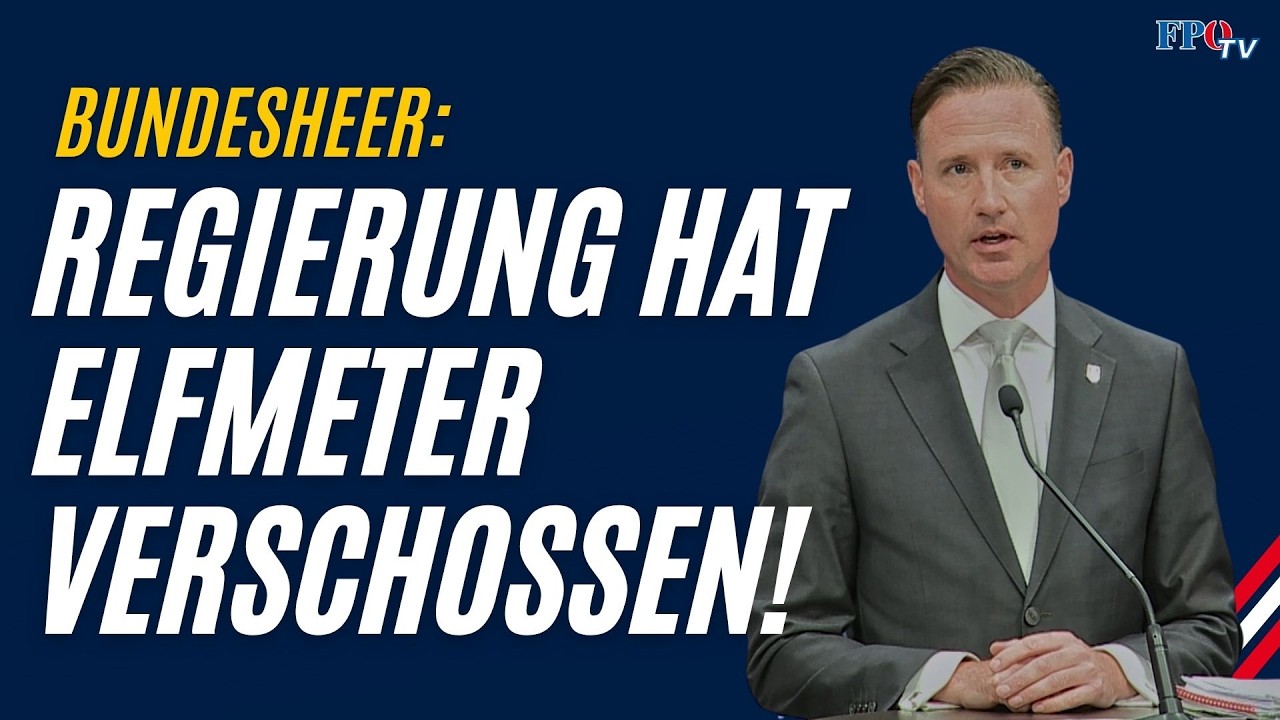 Regierung hat einen aufgelegten Elfmeter verschossen!