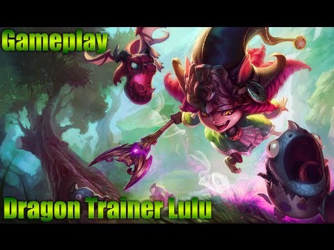 "Dragon Trainer Lulu" Skin First look - league of legends