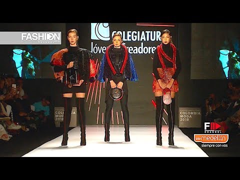 DOPAMINA - JOVENES CREADORES COLEGIATURA Spring Summer 2019 COLOMBIAMODA 2018 - Fashion Channel