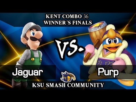Jaguar (Luigi) vs Purp (Dedede) - KC36 Winner's Finals - Smash 4