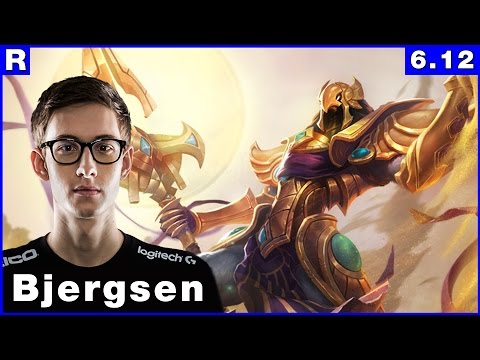 159. TSM Bjergsen - Azir vs Shen - Top - June 21th, 2016 - Season 6 - Patch 6.12