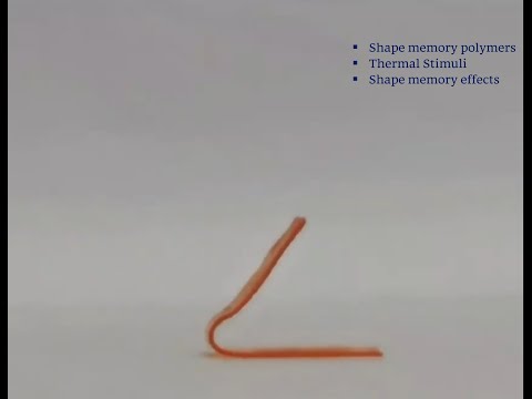 Thermal stimuli for shape-memory polymers