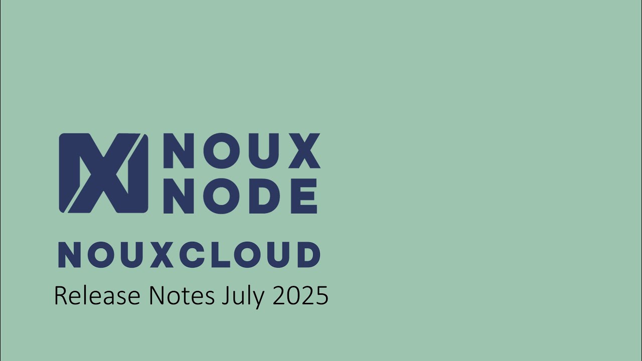 Release Notes July 2025