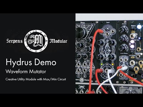 Serpens Modular Hydrus - 'Waveform Mutator' Creative Utility Module - In Depth Demo