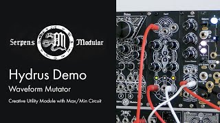 Video thumbnail for Serpens Modular Hydrus - 'Waveform Mutator' Creative Utility Module - In Depth Demo by Earther
