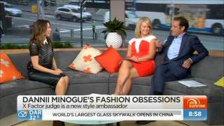 Dannii Minogue - Morning Show interview on fashion, X Factor