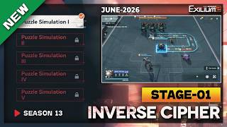 Download lagu *NEW* INVERSE CYPHER SEASON 13 STAGE-1 (PP-1-1) SOLUTION | JUNE 2026 [GIRLS FRONTLINE 2: EXILIUM] mp3