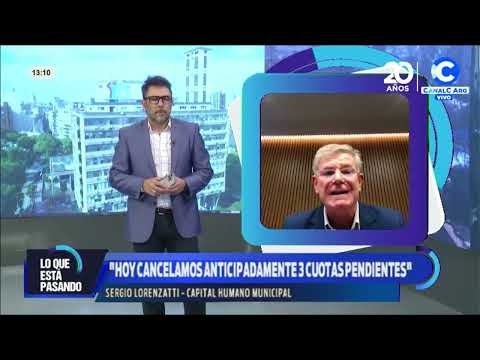 Financiamiento internacional para Córdoba capital | Sergio Lorenzatti, Capital Humano Municipal