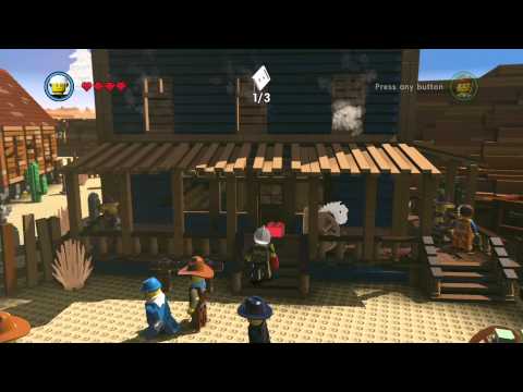 The Lego Movie Videogame - How to Unlock Fast Build Red Brick PS4 1080P