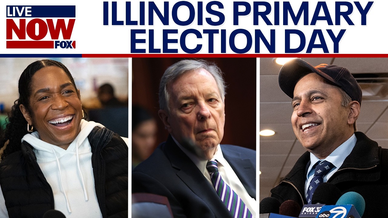 Primary Election Day: Dick Durbin's seat up for grabs in Illinois