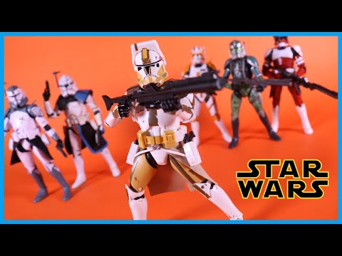 Star Wars The Black Series CLONE COMMANDER BLY Action Figure Review