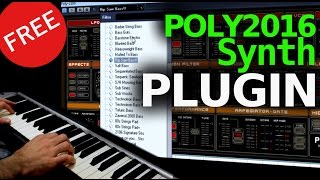 Video thumbnail for Best Free Plugins #6 POLY 2106 Synth by Vito Astone Music