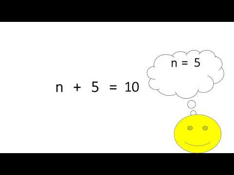 Grade 5: Solving Basic Algebra Equations