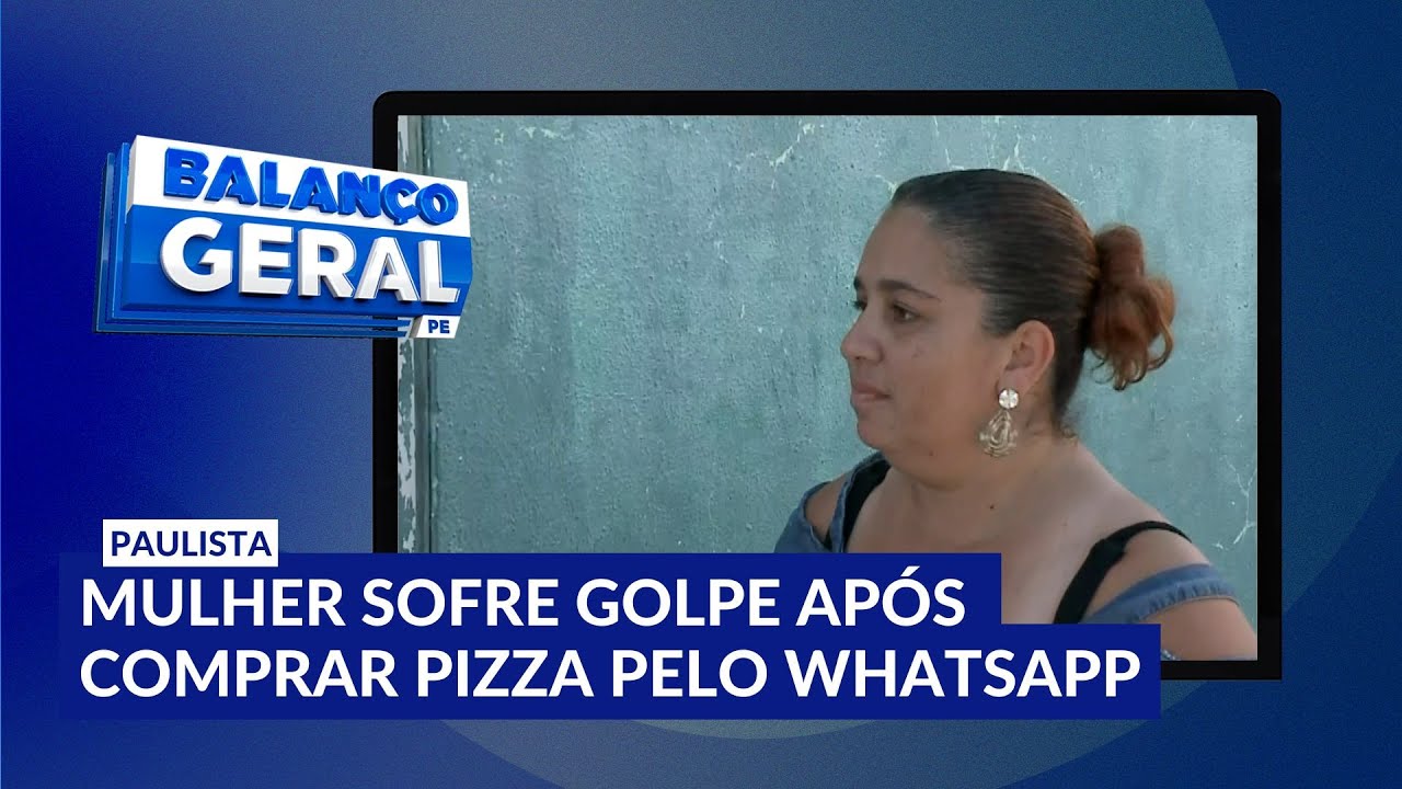Mulher sofre golpe após comprar pizza pelo WhatsApp em Paulista