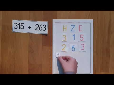 Schriftlich Addieren ohne Übertrag