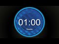 1 Minute Timer No Music With Alarm (Circular Version)