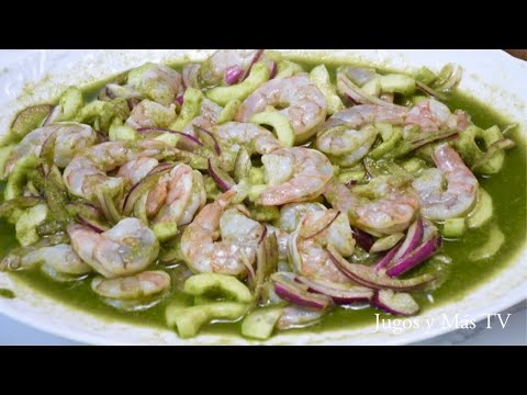 Receta de Aguachile de Camarón
