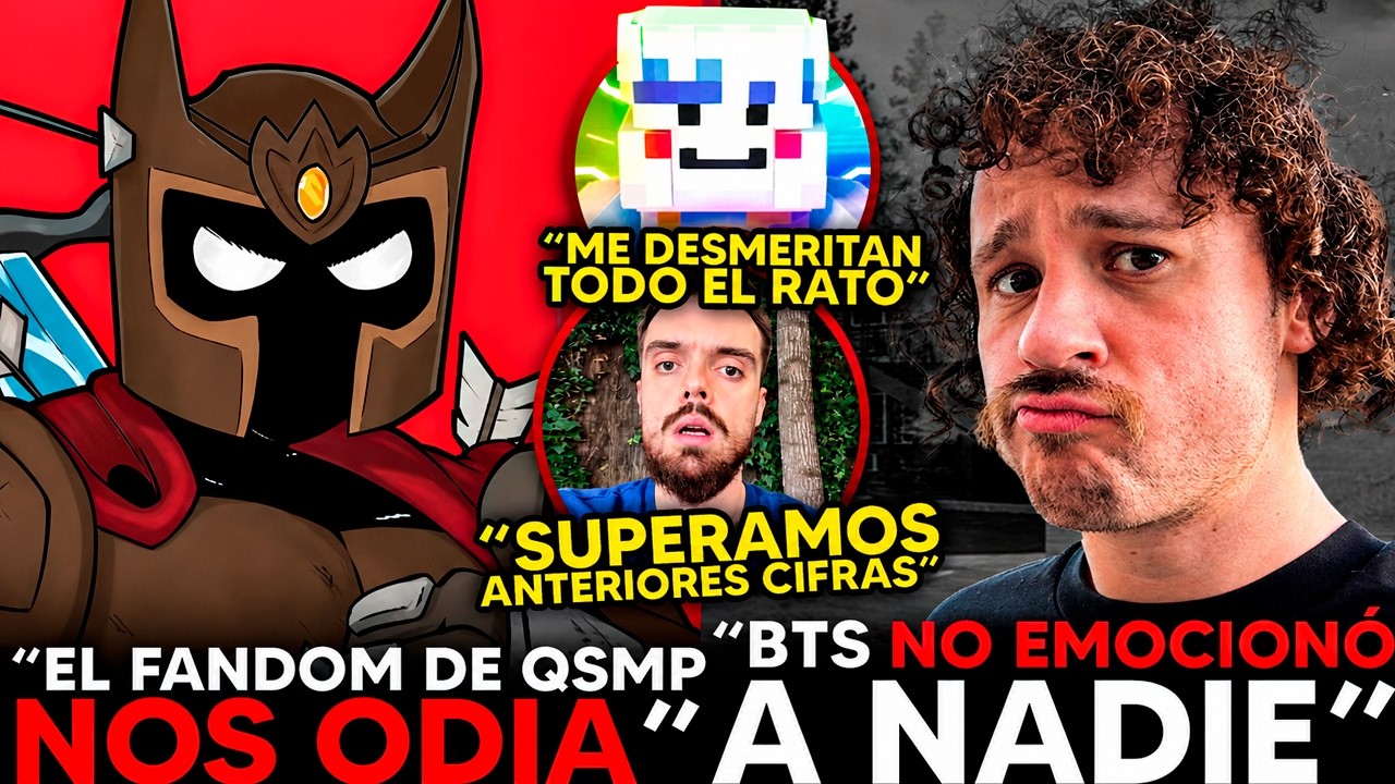 FARFA ¡EXPLOTA con FANDOM QSMP! COLDI ¡RESPONDE a CONTER y FARFA! LUISITO COMUNICA ¡DURO con BTS!