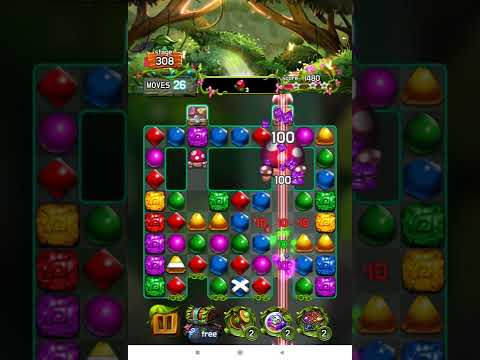 Jewel Diana 💎 Level 308 ⭐⭐⭐ 2022 - Jewels & Gems Match 3 Puzzle no Booster 👑 Android Gameplay ✅