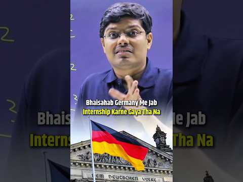 Journey from IIT Bombay to Internship in Germany 😱🤔| IIT Motivation 🔥 #shorts #esaral #iit #jee