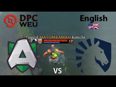Alliance vs Team Liquid  (game 1) BO2 | DPC WEU | Summer Tour 2022