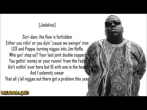 The Notorious B.I.G. - Last Day ft. The LOX (Lyrics)