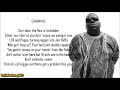 The Notorious B.I.G. - Last Day ft. The LOX (Lyrics)
