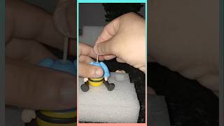 Abelha 🐝  Bebê Em biscuit como fazer #diy #art #empreendernoartesanato #shorts  .
