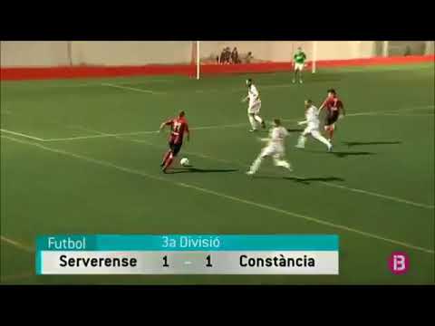 Resum IB3 televisió del partit CD Serverense vs Constancia del 12 de Novembre 2017