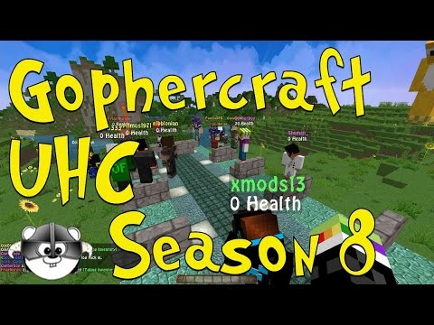 GopherCraft UHC Season 8 Ep 6 - The Taste of Steel!