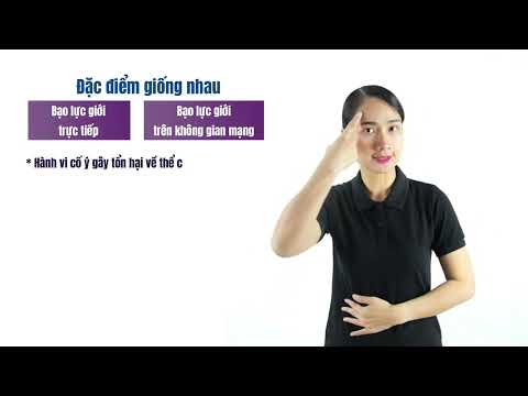 [Video 01] Bạo lực giới trên không gian mạng: Định nghĩa và đặc điểm