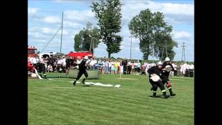 preview picture of video 'OSP PONIATÓW - Gminne Zawody Sportowo Pożarnicze (Goszczanów 2013)'