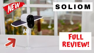 SOLIOM    ❤️  Wireless Solar Outdoor Security  Camera - Review    ✅ Discount Code!