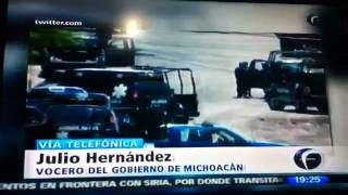 preview picture of video 'Vuelven los enfrentamientos a apatzingan'