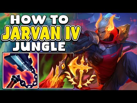 How to Jarvan IV Jungle & CARRY + Best Build/Runes | Jarvan IV Guide Season 13 League of Legends