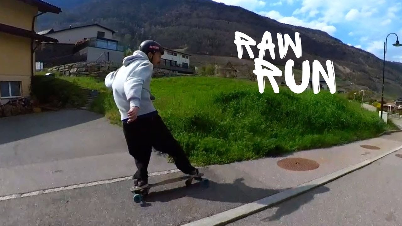 Raw Run || Bombing A Sidewalk