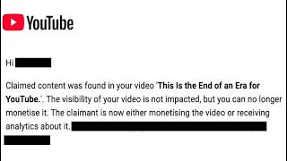 YouTuber Copyrighted for Existing. 