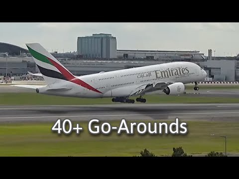 Heathrow Go-Arounds | HD | 23 Minutes | 40+ Go-Arounds | [Credit: Flight Focus 365]