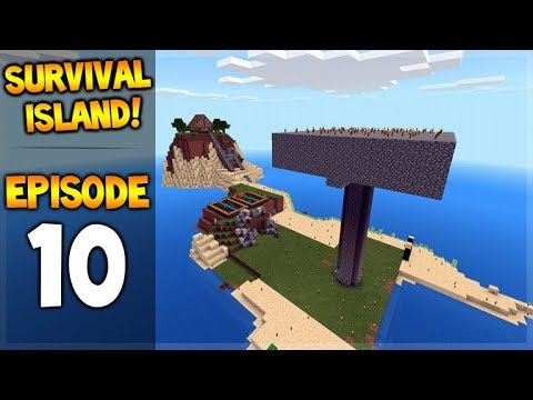 ECKOSOLDIER - Minecraft Pocket Edition - Survival Island - The Bridge To Success! Episode 10