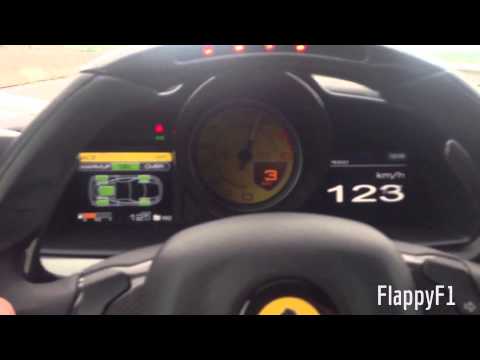 Ferrari 458 Italia - 0-200 km/h Full Acceleration POV Driving!
