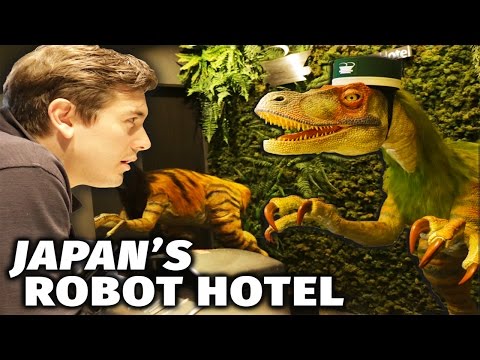 日本的機器人恐龍酒店內部 (Inside Japan's Robot Dinosaur Hotel)