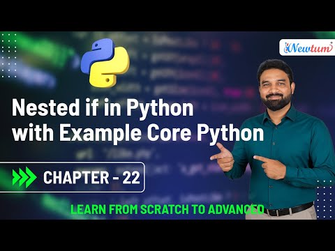 Nested If In Python With Example Core Python Chapter 22