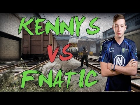 CSGO: POV ENVYUS kennyS vs fnatic (23/8) train @ SL i-League StarSeries XIV Finals