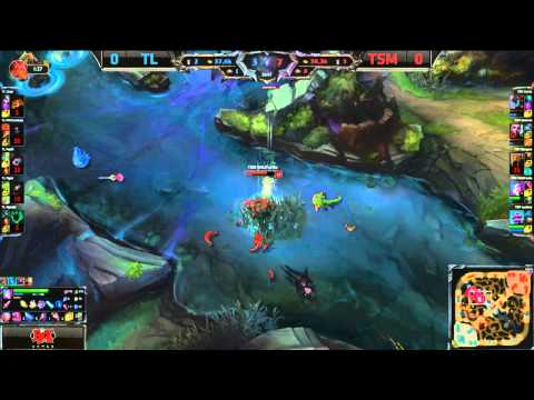 Crazy Bjergsen Play at baron VS TL